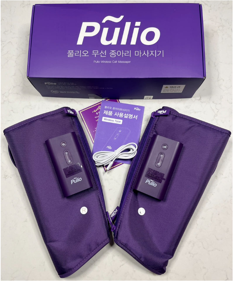 Pulio PLO-CB227 Wireless Calf Massage Machine with Heat and Air Pressure Technology